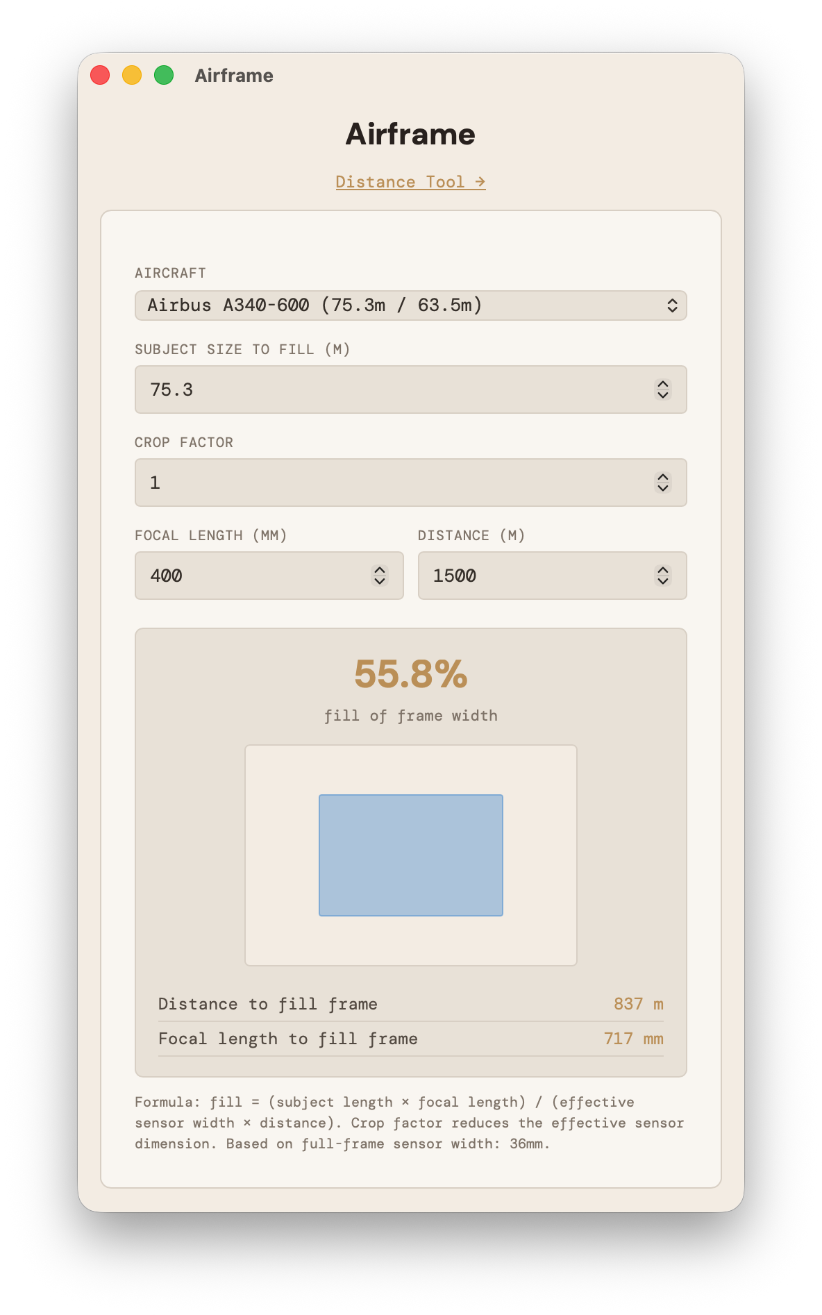 Screenshot of Airframe